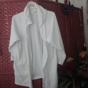 Beach cover-up,  heavyweight cotton